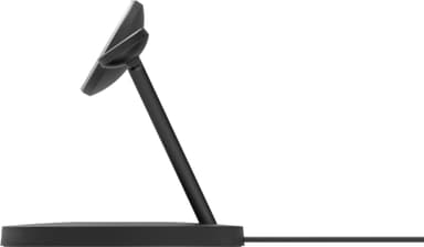 Belkin BoostCharge Pro 3-in-1 Qi2 trådløs ladestøtte (sort)