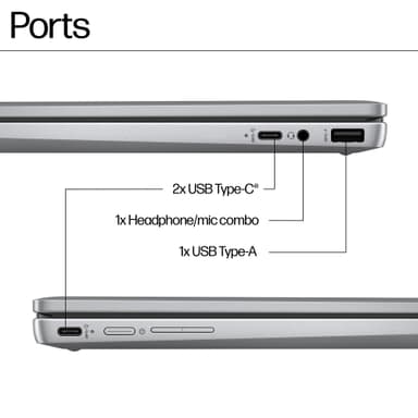 HP Chromebook x360 14 i3-N305/8/128/IPS 14” bærbar PC