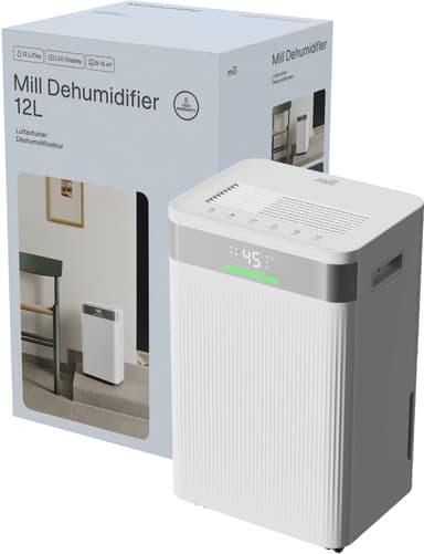 Mill luftavfukter MDH12 (Mill hvit)