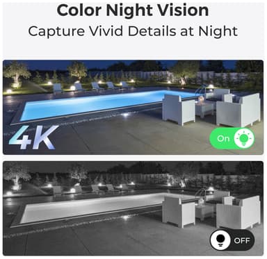 Reolink E1 Outdoor Pro 4K overvåkningskamera