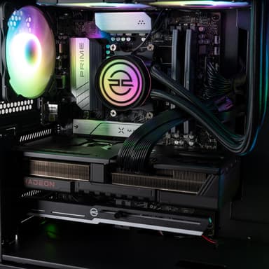PCSpecialist Prime 505 R7-7X3D/32/1TB/RX9070XT stasjonær gaming-PC