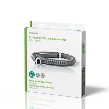 Nedis Støvsuger Hose | 32 mm | 1.80 m | Plast | Grå