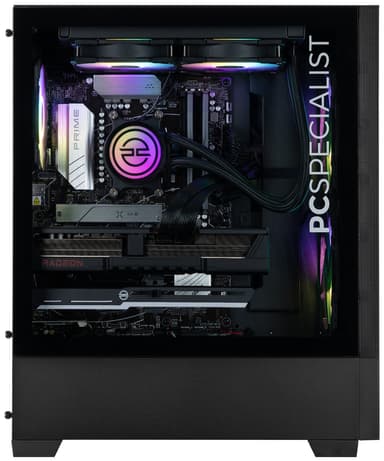 PCSpecialist Prime 504 i7-14/16/1TB/RX9070XT stasjonær gaming-PC