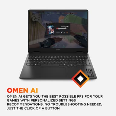 HP OMEN 16 R-AI7/16/512/5070 16" bærbar gaming PC