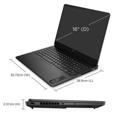 HP OMEN 16 R-AI7/16/512/5070 16" bærbar gaming PC