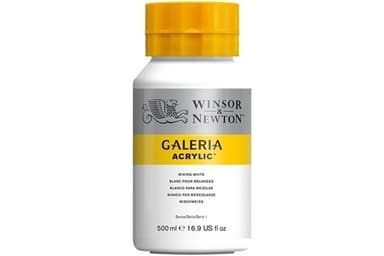 Galeria Akryl 500 ml Blanding hvit 415