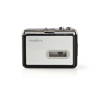 Nedis kassett Converter | Portable | Koblingsutgang: 1x 3.5 mm / 1x Mini USB | Tilbehør: USB-Cable | Batteri drevet / USB-Strøm