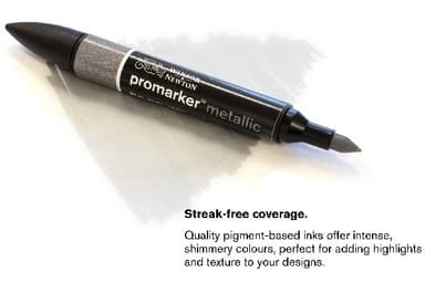 Winsor Promarker Metallic Marker 6 stk