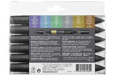 Winsor Promarker Metallic Marker 6 stk