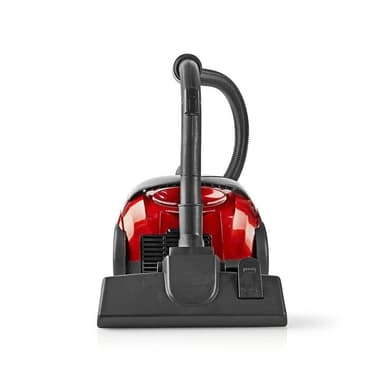 Nedis Støvsuger med pose | Med Bag | 700 W | Støvkapasitet: 1.5 l | Kombi Pensel | aksjonsradius: 7 m | Hepa | Antrasitt / Rød