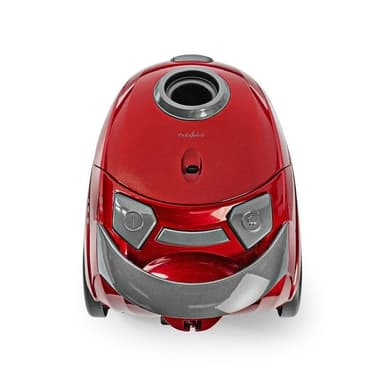 Nedis Støvsuger med pose | Med Bag | 700 W | Støvkapasitet: 1.5 l | Kombi Pensel | aksjonsradius: 7 m | Hepa | Antrasitt / Rød
