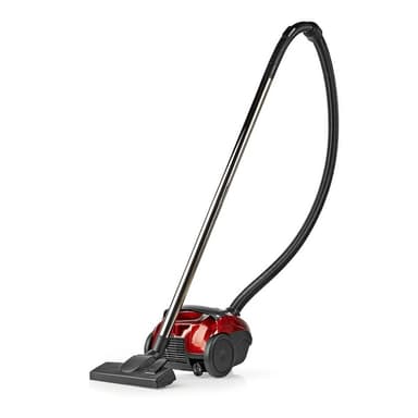 Nedis Støvsuger med pose | Med Bag | 700 W | Støvkapasitet: 1.5 l | Kombi Pensel | aksjonsradius: 7 m | Hepa | Antrasitt / Rød