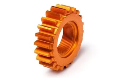 Gjenget tannhjul 22Tx12Mm (1M) (oransje)