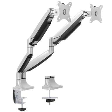 LogiLink Dobbel monitorarm 13-32"" gassfjær A