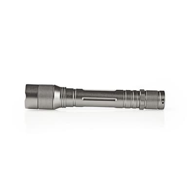 Nedis LED lommelykt | Batteri drevet | 4,5 V | 3 W | 2x AA | batterier følger med | Nominell lysfluks: 150 lm | Lysrekkevidde: 120 m | Strålevinkel: 46.1 ° | 10000 Omkoblingssykluser