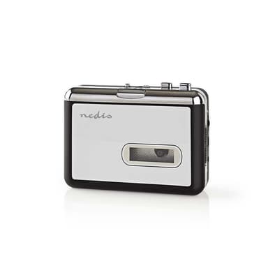Nedis kassett Converter | Portable | Koblingsutgang: 1x 3.5 mm / 1x Mini USB | Tilbehør: USB-Cable | Batteri drevet / USB-Strøm