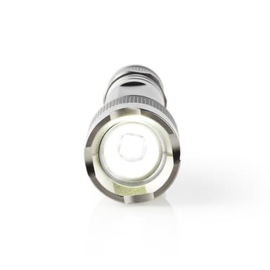 Nedis LED lommelykt | Batteri drevet | 4,5 V | 3 W | 2x AA | batterier følger med | Nominell lysfluks: 150 lm | Lysrekkevidde: 120 m | Strålevinkel: 46.1 ° | 10000 Omkoblingssykluser