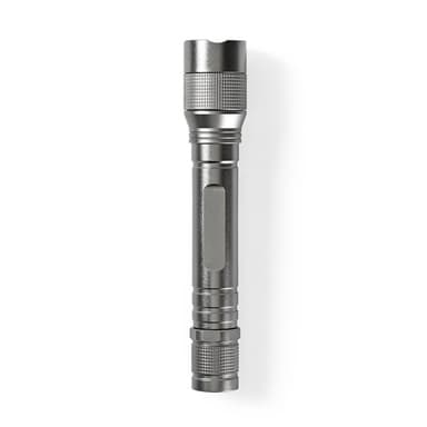 Nedis LED lommelykt | Batteri drevet | 4,5 V | 3 W | 2x AA | batterier følger med | Nominell lysfluks: 150 lm | Lysrekkevidde: 120 m | Strålevinkel: 46.1 ° | 10000 Omkoblingssykluser
