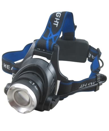 Hodelykt T6 LED, Zoom, 650lm