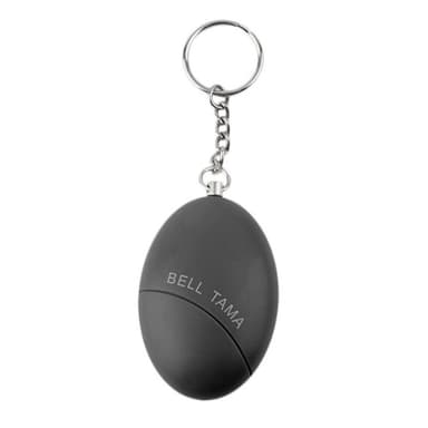Overfallsalarm/personalarm, svart