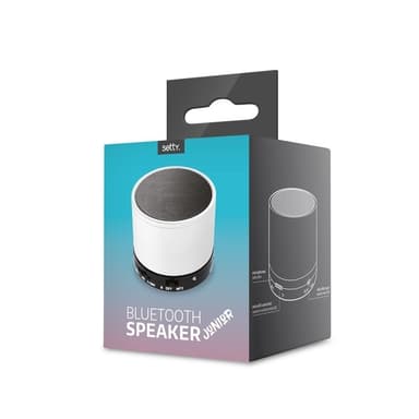 Junior Bluetooth-høyttaler, Hvit