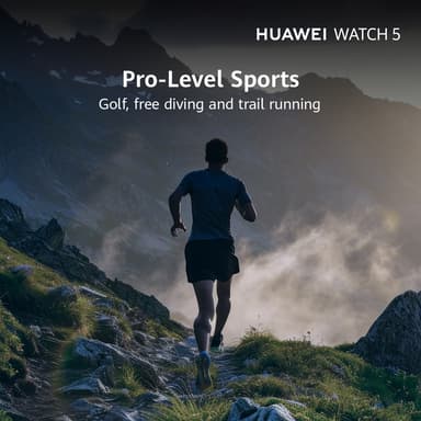 Huawei Watch 5 smartklokke 46 mm (sort)