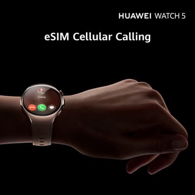 Huawei Watch 5 smartklokke 46 mm (sort)