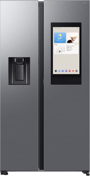 Samsung side-by-side RS90F66BETEF (rustfritt stål)