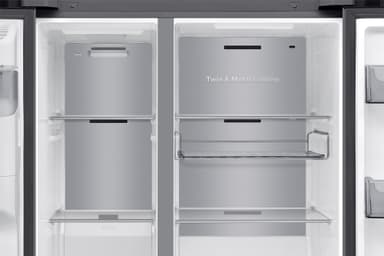 Samsung side-by-side RS90F66BETEF (rustfritt stål)