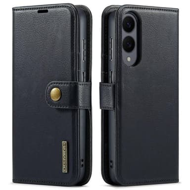Mobil lommebok DG-Ming 2i1 Samsung Galaxy S25 Edge - Svart