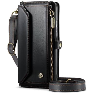 CaseMe mobildeksel C36 Samsung Galaxy S25 Edge - Svart