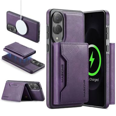 DG-Ming Magking K2 2i1 deksel Samsung Galaxy S25 Edge - Lilla