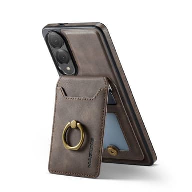 DG-Ming Magking K1 2i1 deksel Samsung Galaxy S25 Edge - Coffee