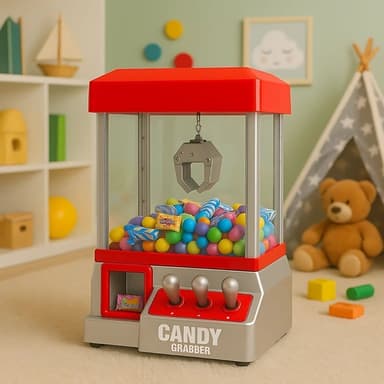 Candy Grabber Slikmaskin – Mini Slikautomat for Barn & Voksne