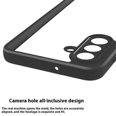 Til Samsung Galaxy A26 5G Deksel Gjennomsiktig Telefonveske