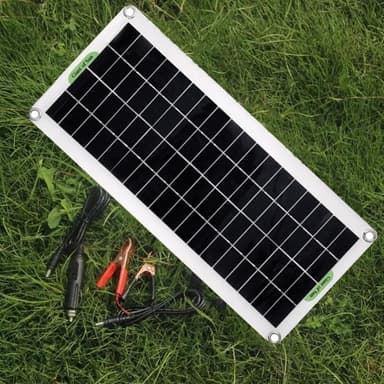 30W bærbar solcellepanel solladekontroller for campingbilbåt