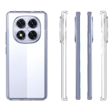For Xiaomi Redmi Note 14 Pro 5G Gjennomsiktig Ripebestandig Deksel