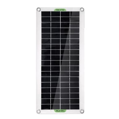 30W bærbar solcellepanel solladekontroller for campingbilbåt