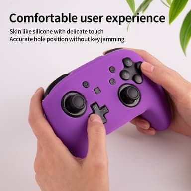 Kompatibel med Nintendo Switch Pro Controller Case Silikon - Blå