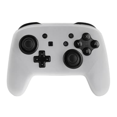 Kompatibel med Nintendo Switch Pro Controller Case Silikon - Gjennomsiktig