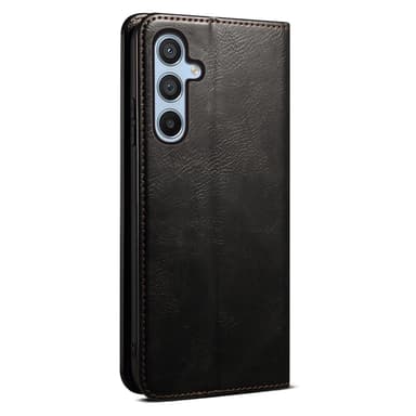 Til Samsung Galaxy S25 Lommebok-deksel - Svart