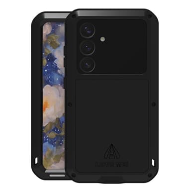 Samsung Galaxy S25 Etui Armour beskyttelsesdeksel Deksel + herdet glass