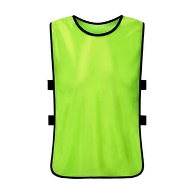 12STK Fotball for voksne Hurtigtørkende Fotballvest Treningsvest - Fluorescerende