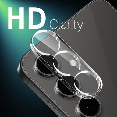 NORTHJO for Samsung Galaxy S25 Herdet Glass Kameralinsebeskytter