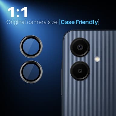 NORTHJO for Samsung Galaxy A06 Herdet Glass Kameralinsebeskytter