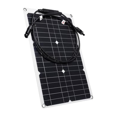 Solcellepanel 20W monokrystallinsk silisium bøyelig solcellepanel for RV / bil / yacht