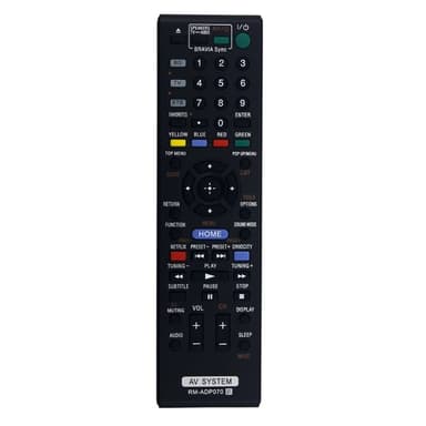 Fjernkontroll Erstatning for RM-ADP070 for Sony DVD