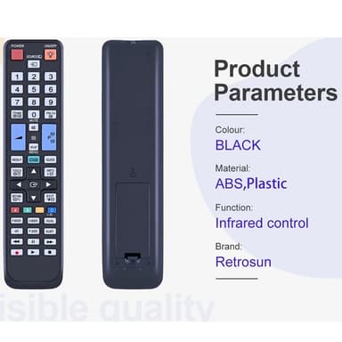 TV fjernkontroll Erstatning for BN59-01015A For Samsung TV