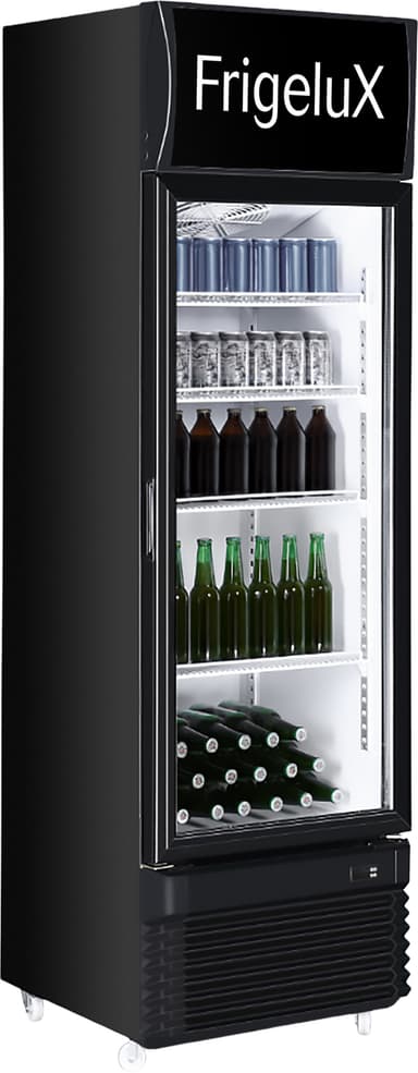 FrigeluX displaykjøleskap CF280TOPN (frittstående)
