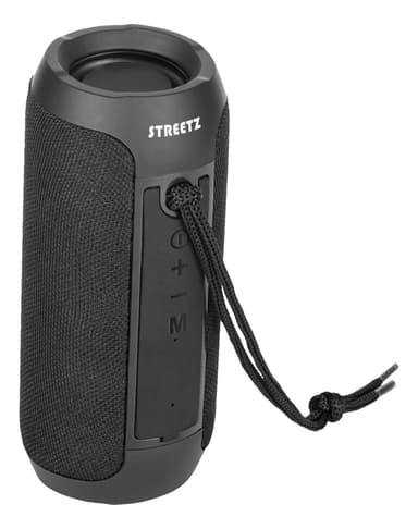 Streetz S250 Bluetooth-høyttaler 2x5W, AUX, micro SD-spor, svart